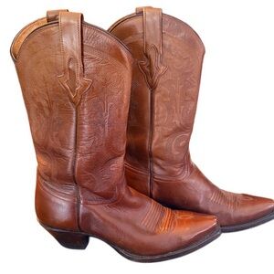 Resistol women’s western boots mahogany leather size 7.5